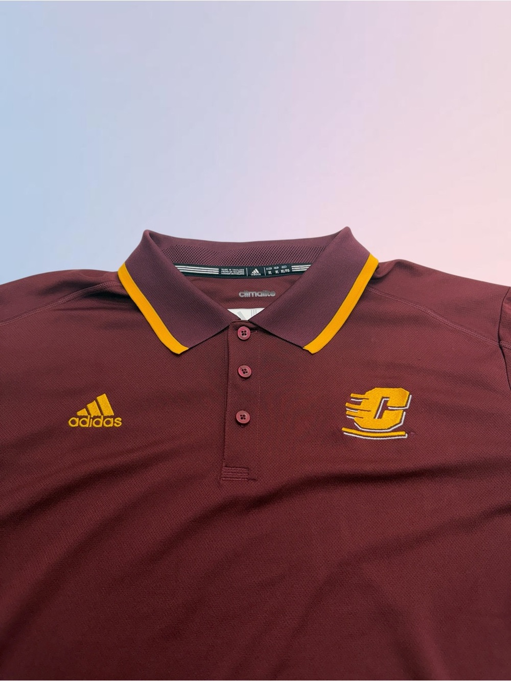 CENTRAL MICHIGAN UNIVERSITY Men’s XL Polo Shirt